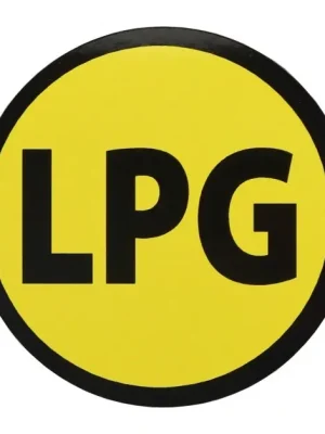 Samolepka LPG (70 mm) Finální Výprodej