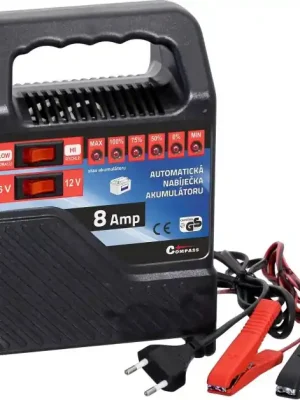 Compass nabíječka 8Amp 6/12V TÜV/GS/CE Kup Teď