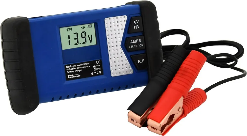 Compass nabíječka PROFI microprocesor 6/12V PB/GEL/AGM Novinka