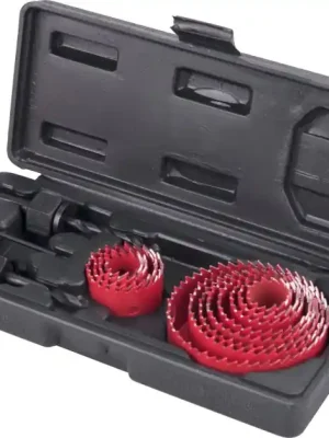 Vrtáky vykružovací korunkové, 12 velikostí EXTOL PREMIUM Výprodej