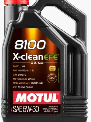 Oblíbený Motorový olej Motul 8100 X-CLEAN EFE 5W-30, 4L