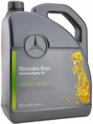 Motorový olej Mercedes-Benz MB 229.71 0W-20, 5L Autentický