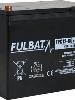 AGM battery FULBAT 590511 FPC12-80 (T6) (700.590511) Omezená Nabídka