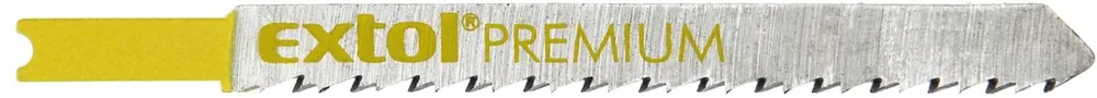 Plátky do přímočaré pily 5ks, 75x2,5mm, HCS Universal EXTOL PREMIUM Kup Teď