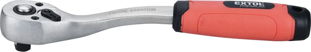 Ráčna tvarovaná, 45 zubů, 3/8", L 208mm, Crv EXTOL PREMIUM Ihned K Objednání