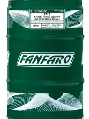 Cenově Výhodný Motorový olej Fanfaro ŠKODA 6719 5W-30, 60L