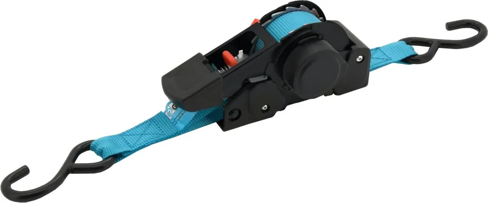 Compass popruh s ráčnou a háky samonavíjecí 320daN 3,5m TÜV BLUE WAY Cenový Hit