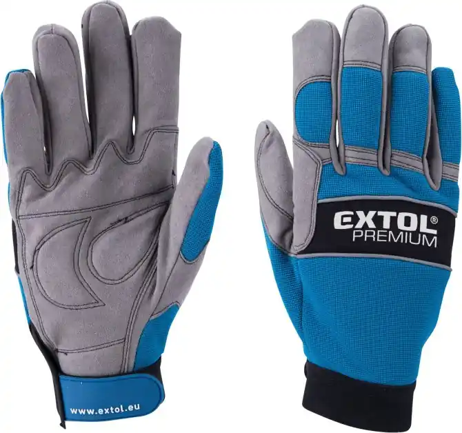 Levný Rukavice polstrované, velikost L/10" EXTOL PREMIUM