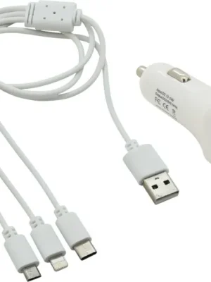Aktuální Compass nabíječka telefonu USB 3in1