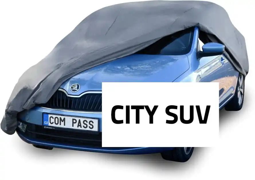 Compass ochranná plachta FULL CITY SUV 460×185×145 cm, 100% voděodolná, univerzální Časově Omezené