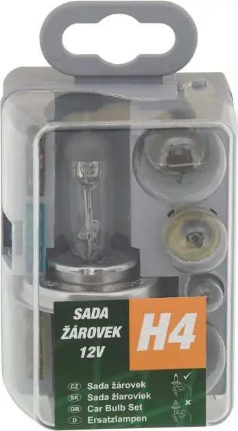 Compass žárovky servisní box univerzální H4 GREEN Cenový Hit