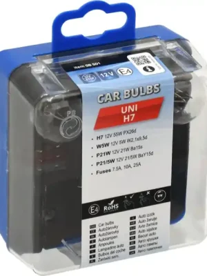 Cenová Bomba Compass žárovky servisní box univerzální H7