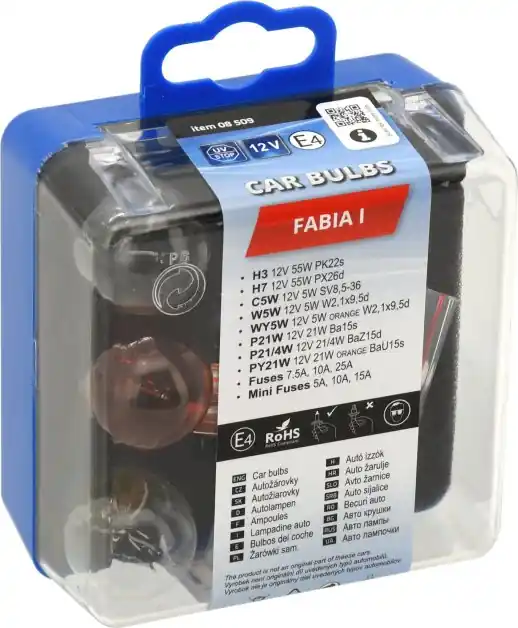 Must-Have Compass žárovky servisní box ŠKODA FABIA I.