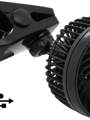 Vysoce Kvalitní Compass ventilátor MITCHELL 115mm USB 5V klips