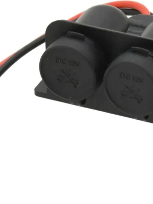 Sezónní Sleva Compass zásuvka 12/24V s krytem dvojitá