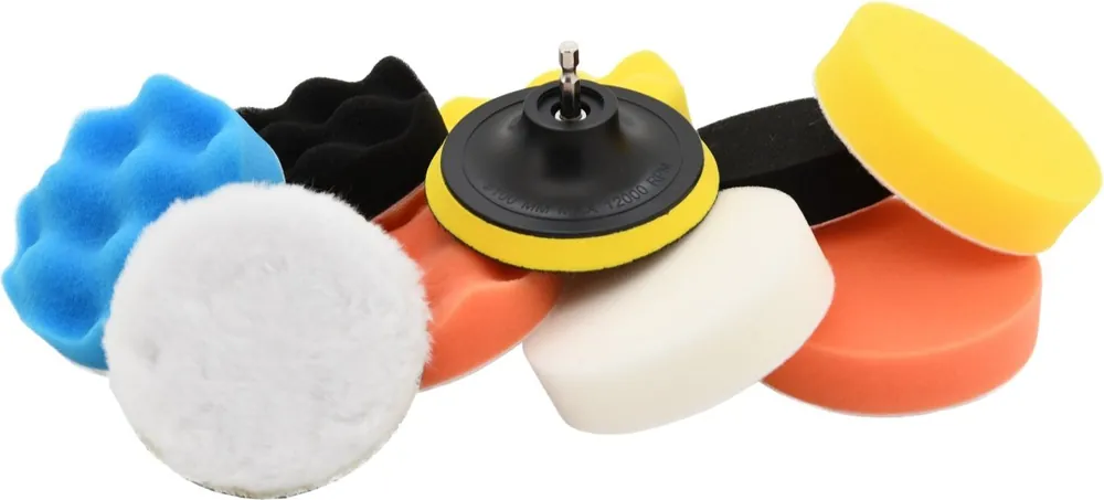 Compass leštící kotouče sada 10ks s unašečem 10cm Autentický