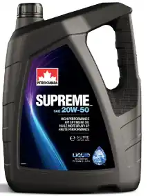 Motorový olej Petro-Canada Supreme 20W-50, 5L Omezená Nabídka