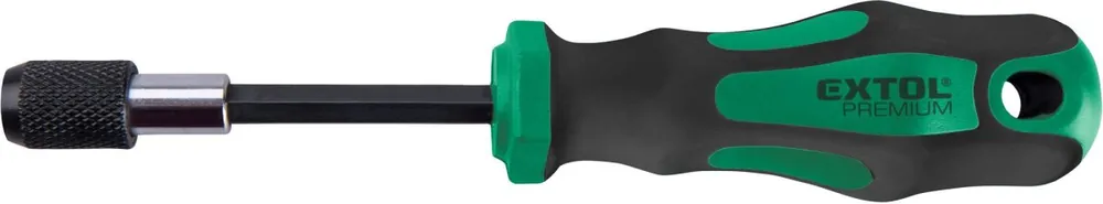 Šroubovák na hroty, 1/4"x100mm Fix-Clip, CrV EXTOL PREMIUM Sezónní Sleva