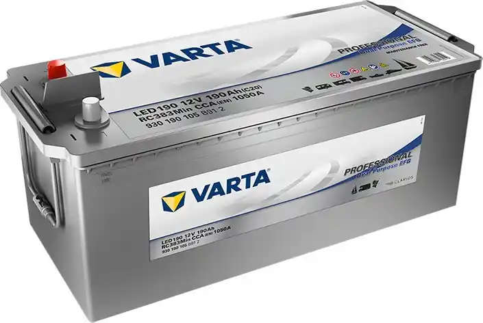 Trakční baterie Varta Professional Dual Purpose EFB 12V, 190Ah, 1050A, LED190 Koupit Online