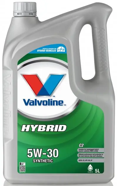 Sleva Motorový olej Valvoline Hybrid C2 5W-30, 5L