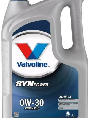 Autentický Motorový olej Valvoline SynPower XL-III C3 0W-30, 5L