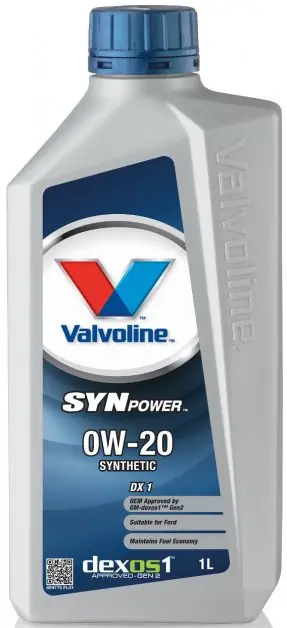 Motorový olej Valvoline SynPower DX1 0W-20, 1L Značkový