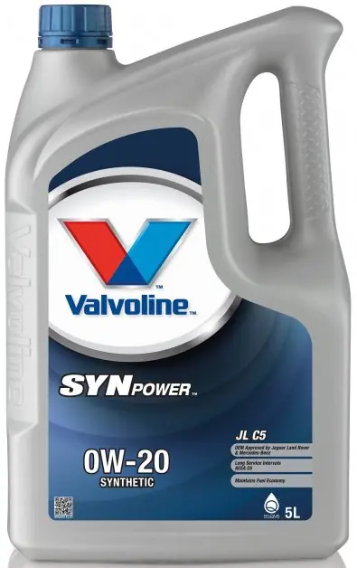 Motorový olej Valvoline SynPower JL C5 0W-20, 5L Akční Nabídka