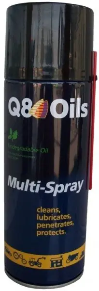 Univerzální olej Q8 Multi-Spray, 400ml Odeslání Ihned