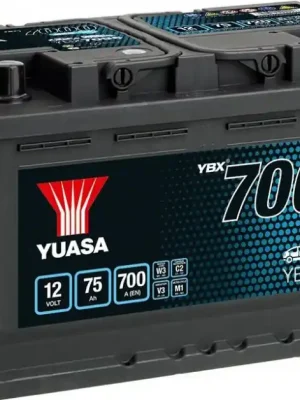 Objednat Nyní Autobaterie Yuasa YBX7000 EFB Start-Stop 12V, 75Ah, 700A, YBX7096