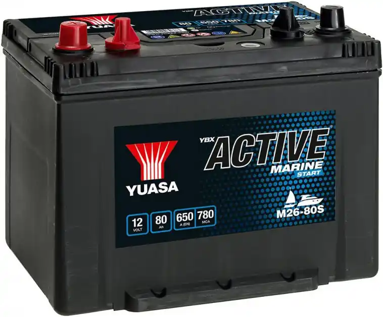 Baterie Yuasa YBX Active Marine 12V, 80Ah, 650A, M26-80 Bezpečná Platba
