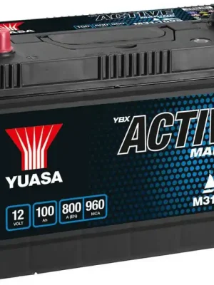 Rychlé Dodání Baterie Yuasa YBX Active Marine 12V, 100Ah, 800A, M31-100