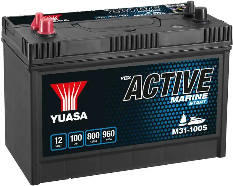 Rychlé Dodání Baterie Yuasa YBX Active Marine 12V, 100Ah, 800A, M31-100