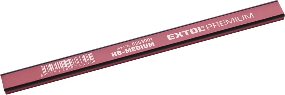 Koupit Online Tužka tesařská PROFI, 175mm středně tvrdá-HB EXTOL PREMIUM