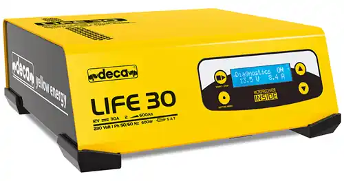 Nabíječka baterií DECA LIFE 30, 12V, 0,2-30A Pouze Dnes