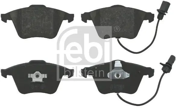 Aktuální Přední osa Sada brzdových destiček, kotoučová brzda FEBI BILSTEIN 16584