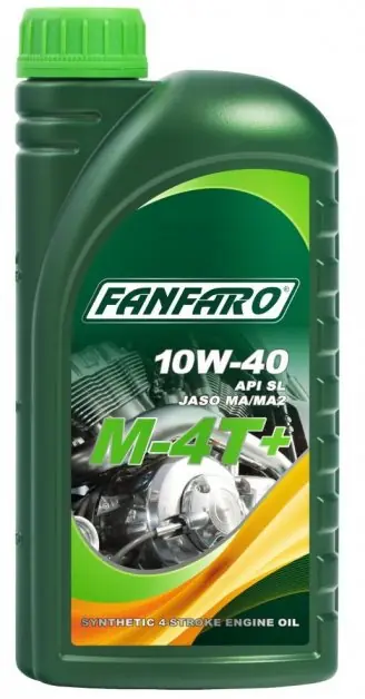 Motorový olej Fanfaro M-4T+ 10W-40, 1L Speciální Cena