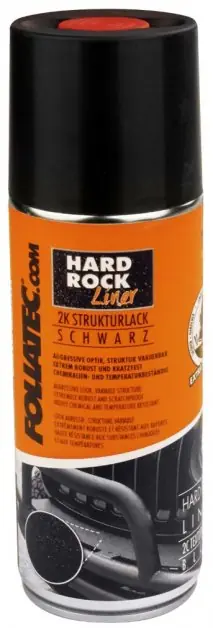 Foliatec barva s výraznou texturou, černá, 400ml Autentický