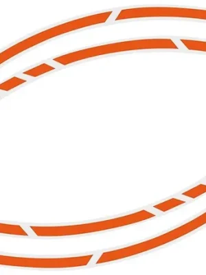 Foliatec samolepící linka na obvod kola Racing, oranžová Bezpečná Platba