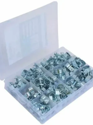 Bezpečná Platba Hadicové spony mini, průměr 8-18 mm, sada 135 ks ASTA A-TC018