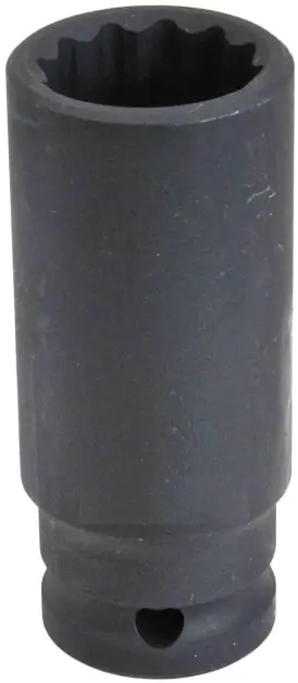 Výprodej Hlavice nástrčná úderová 1/2" 27 mm, 12hranná, prodloužená 78 mm - ASTA 545627P