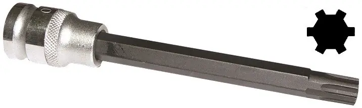 Poslední Šance Klíč RIBE M10, na demontáž hlavy motoru VAG 1.8 20V, 1/2", extra dlouhý 140 mm - ASTA A-RIW140