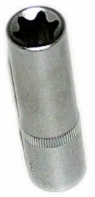 Nástrčné hlavice TORX E 3/8", prodloužené 63 mm, různé rozměry - ASTA 33610 Super Cena