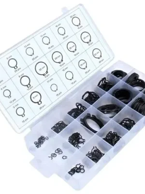 Aktuální Pojistné kroužky na hřídele - vnější segrovky, průměr 4 - 32 mm, sada 300 ks - ASTA A-TC506