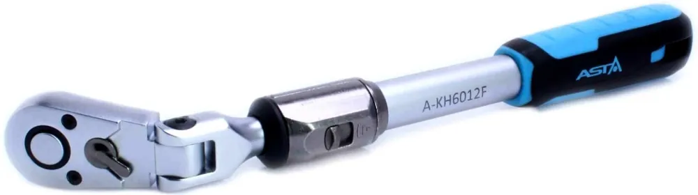 Ráčna teleskopická s kloubem 1/2", délka 355 - 495 mm, 60 zubů, s přepínáním - ASTA A-KH6012F Cenová Bomba