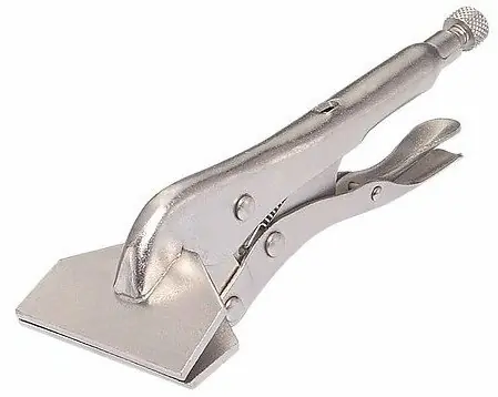 Značkový Rychloupínací kleště samosvorné, klempířské ploché, 250 mm - ASTA A-TS10