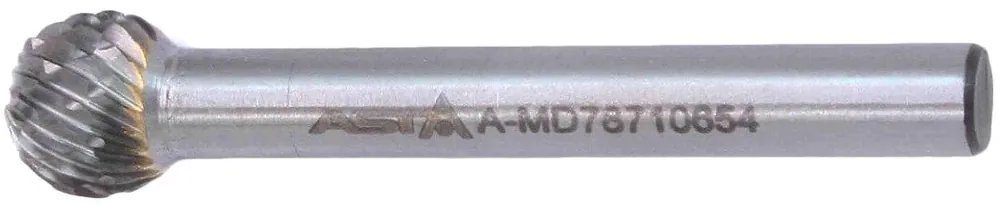 Tvrdokovová fréza - koule, 10 x 54 mm - ASTA A-MD78710654 Novinka