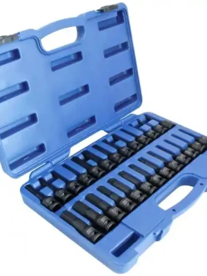Zástrčné hlavice Imbus, TORX a XZN 1/2", úderové, sada 26 ks - ASTA A-IS2612 Nejlepší Cena