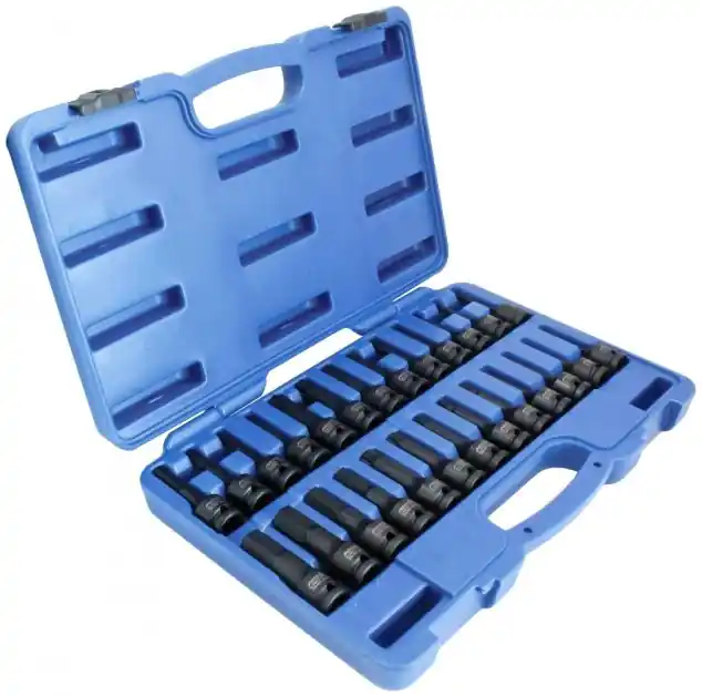 Zástrčné hlavice Imbus, TORX a XZN 1/2", úderové, sada 26 ks - ASTA A-IS2612 Nejlepší Cena