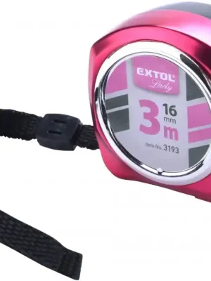 Metr svinovací, 3m, š. pásku 16mm EXTOL LADY Poslední Šance