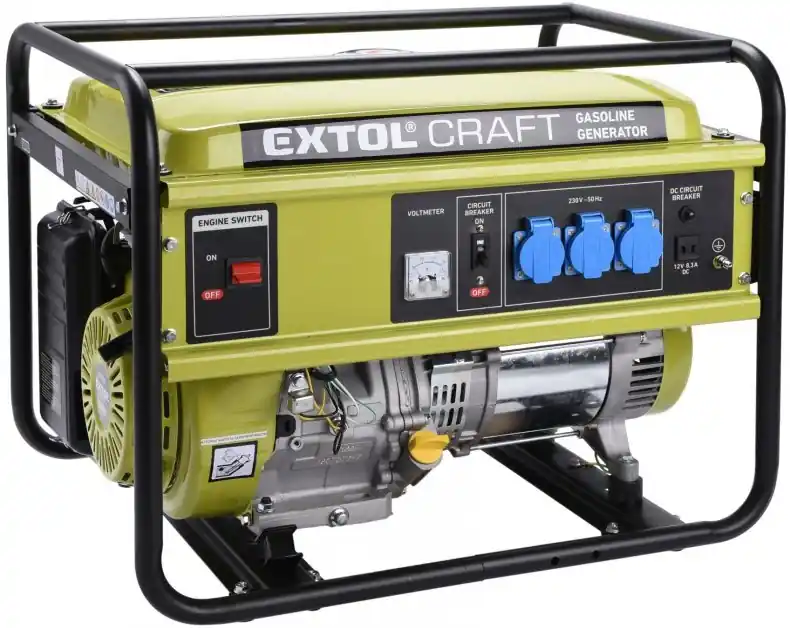 Elektrocentrála benzínová, 13HP/5,5kW EXTOL CRAFT Autentický